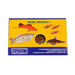 Корм для рыб АКВА МЕНЮ Тропи, хлопья, 11 г